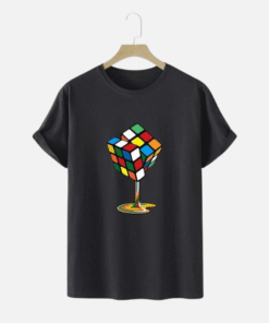 Cutton Shirt in Cubic Shape