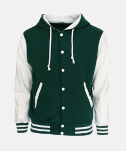 Handmade Varsity Baseball in Green Wool