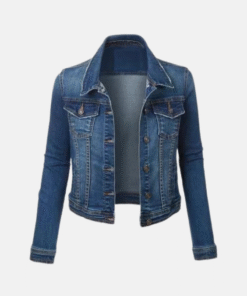 Men Flap Pocket Denim Jacket