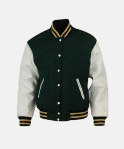 Black and White Premium Varsity Jacket