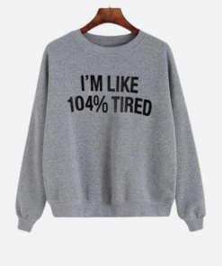 Grey Letter Print Drop Shoulder Sweatshirt