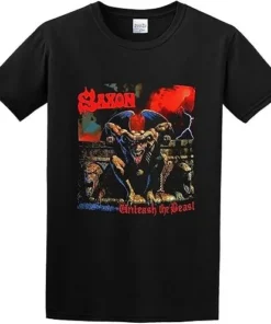 Men’s Saxon Unleash The Beast T-Shirt